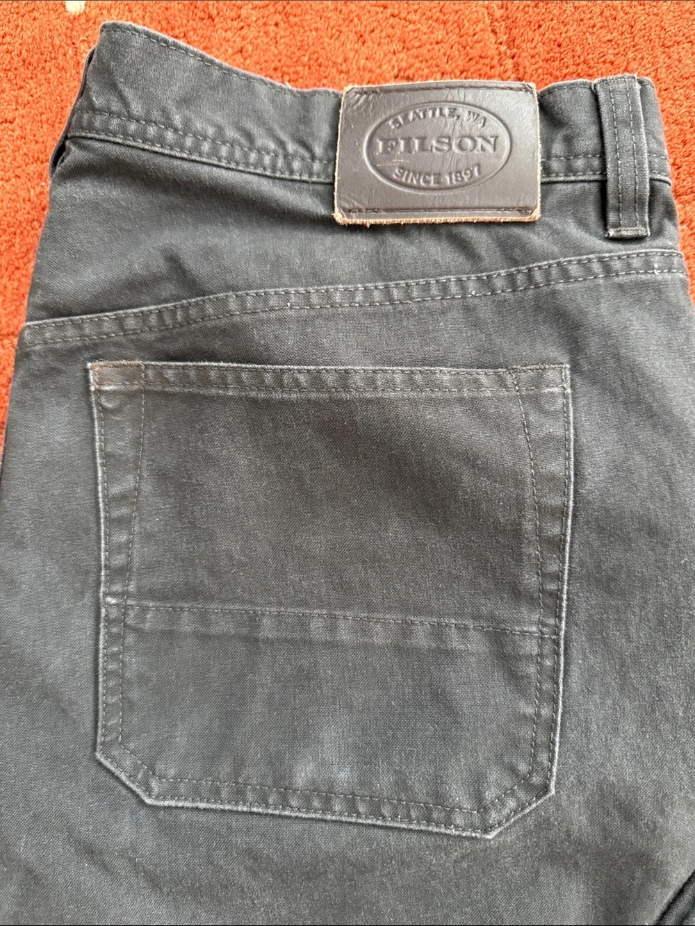 Filson Canvas Denim Pants